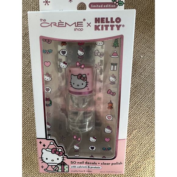 HELLO KITTY-Set of 2-Nail Decals + Clear Polish-Holiday and Halloween!! - Picture 10 of 10